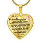 Granddaughter - Never Outgrow My Heart - Keepsake Necklace