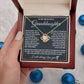 Granddaughter - Chase Your Dreams - Eternal Knot Necklace