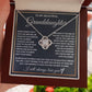 Granddaughter - Chase Your Dreams - Eternal Knot Necklace