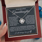 Granddaughter Love Protection Eternal Knot Keepsake (Free Shipping)