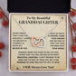 Granddaughter - Most Beautiful Chapters Interlocking Hearts Keepsake Necklace