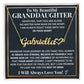 Granddaughter - Always With You Custom Name Necklace Keepsake (FREE SHIPPING)