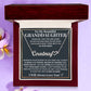 Granddaughter - Always With You Custom Name Necklace Keepsake (FREE SHIPPING)