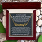 My Granddaughter - Strong & Courageous Custom Name Keepsake (FREE SHIPPING)