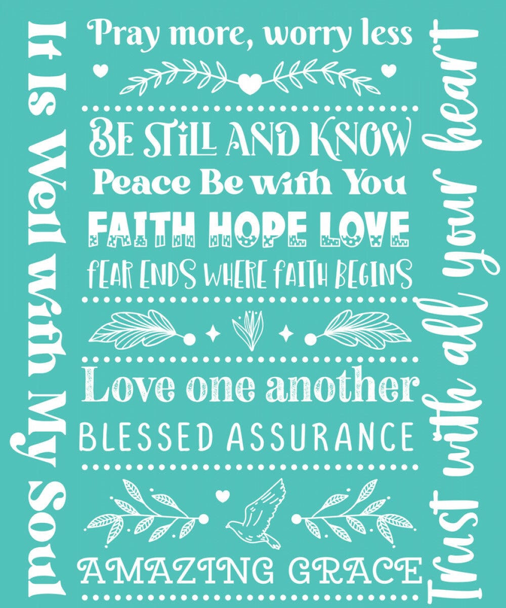 Granddaughter Heirloom Prayer Blanket