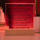My Grandson - Capable Of Extraordinary Things LED Keepsake Plaque