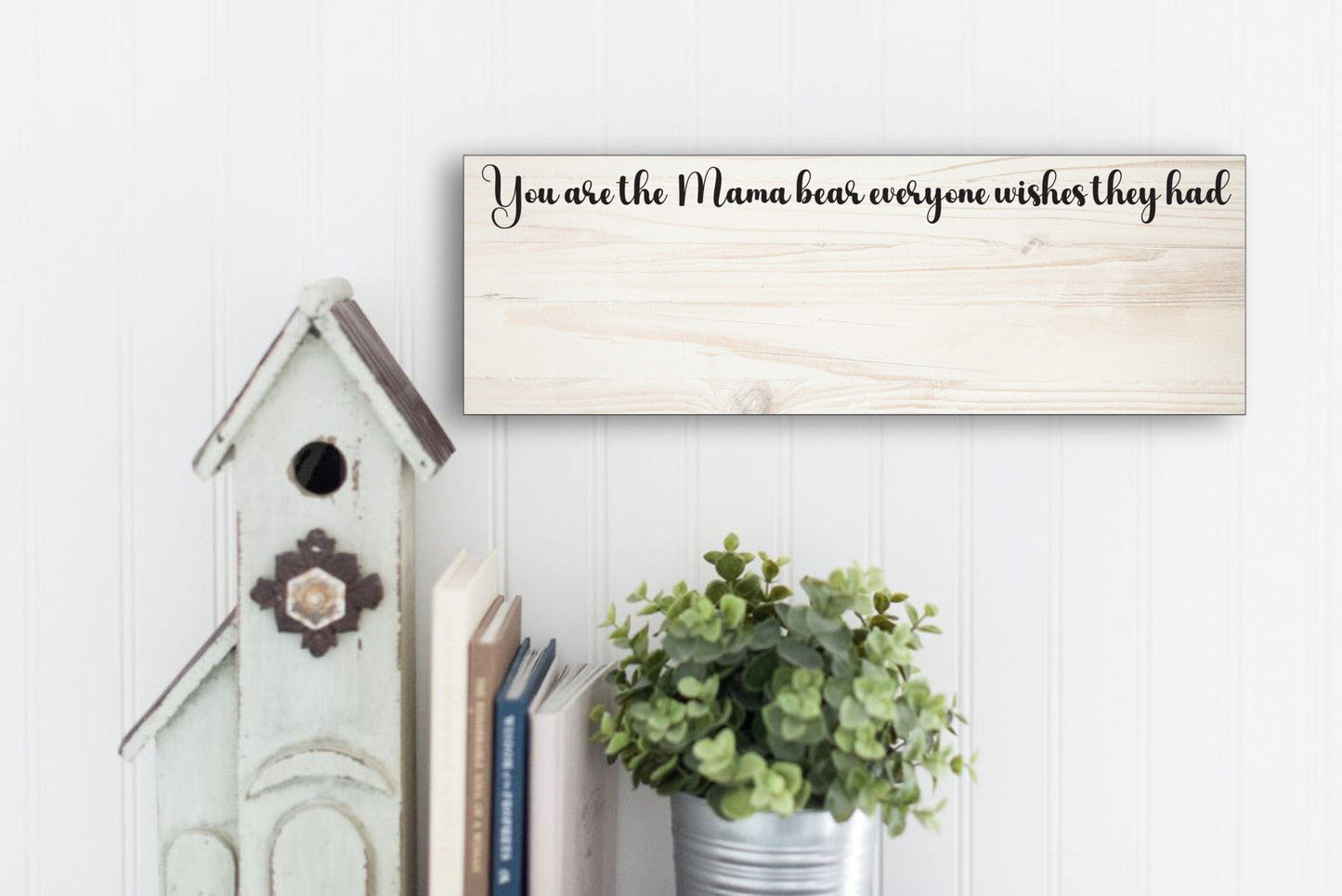 Personalized Mama Bear Wall Sign