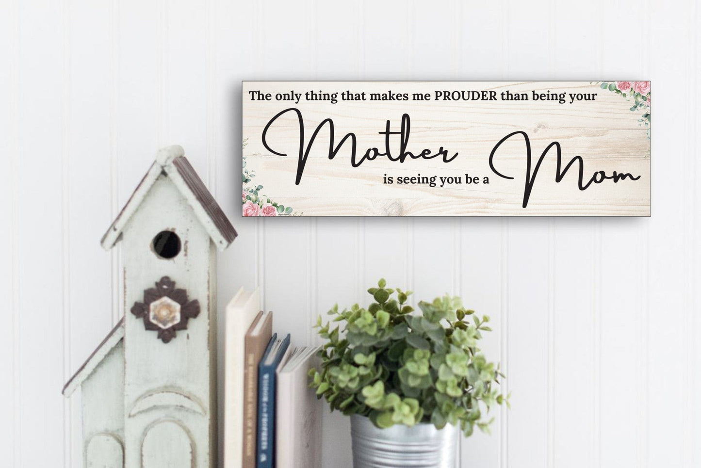 Mother Daughter Printed Wall Sign (Free Shipping)