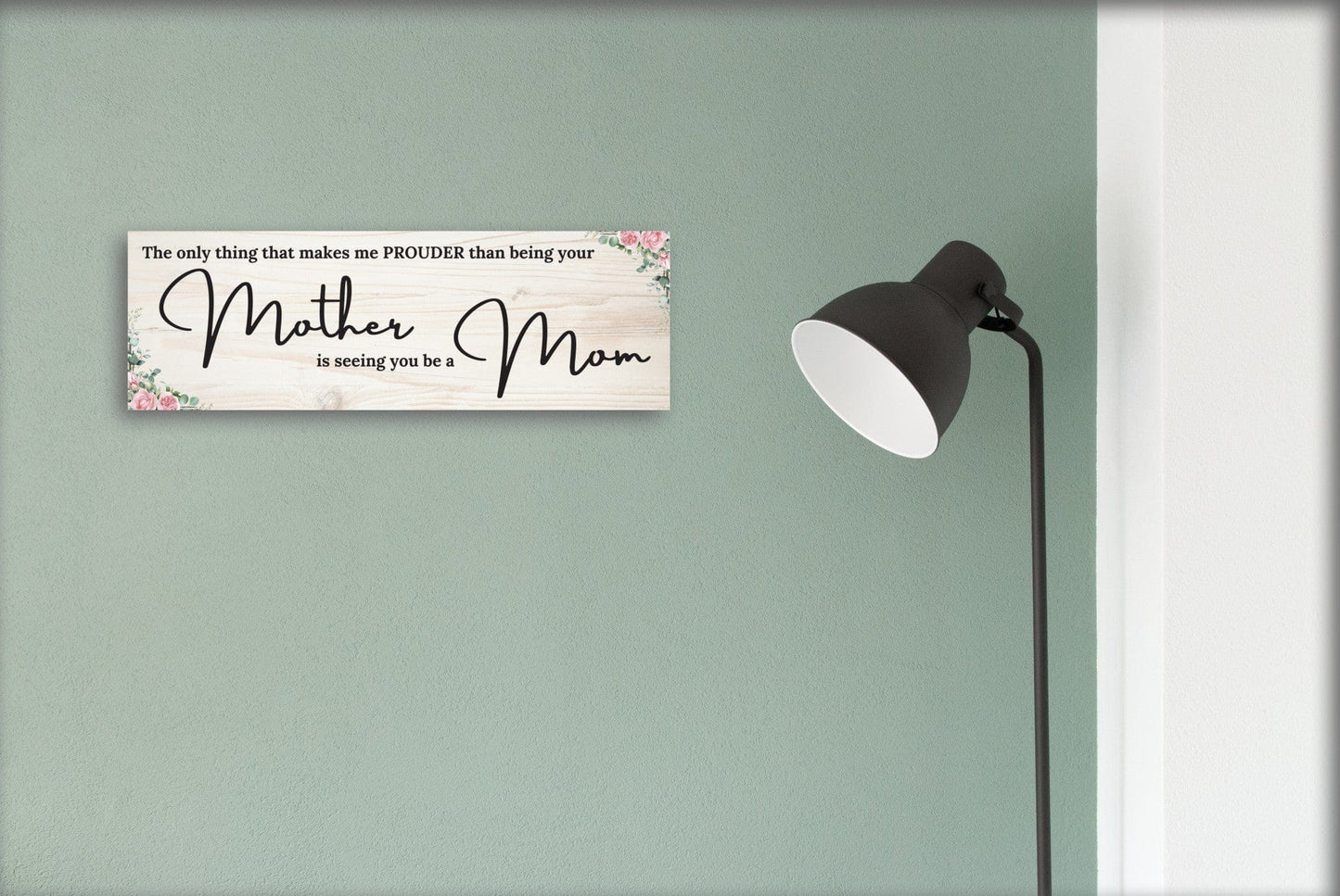 Mother Daughter Printed Wall Sign (Free Shipping)